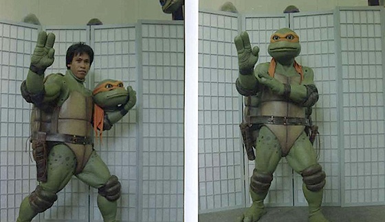 Shishir played the part of Michaelangelo in the hit series Teenage Mutant Ninja Turtles